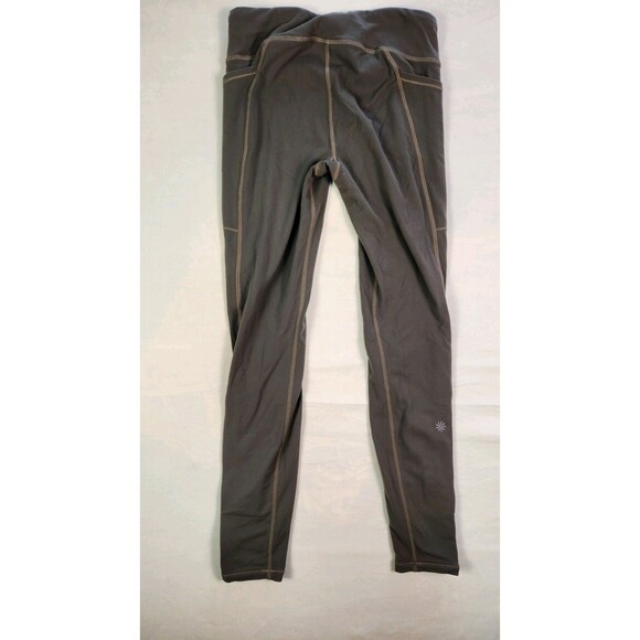 Athleta Girls leggings Size Large - 12 Green / Brown - Picture 7 of 8